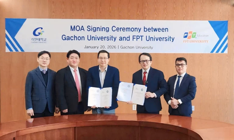 FPTU hợp tác Đại học Gachon Hàn Quốc đào tạo bán dẫn