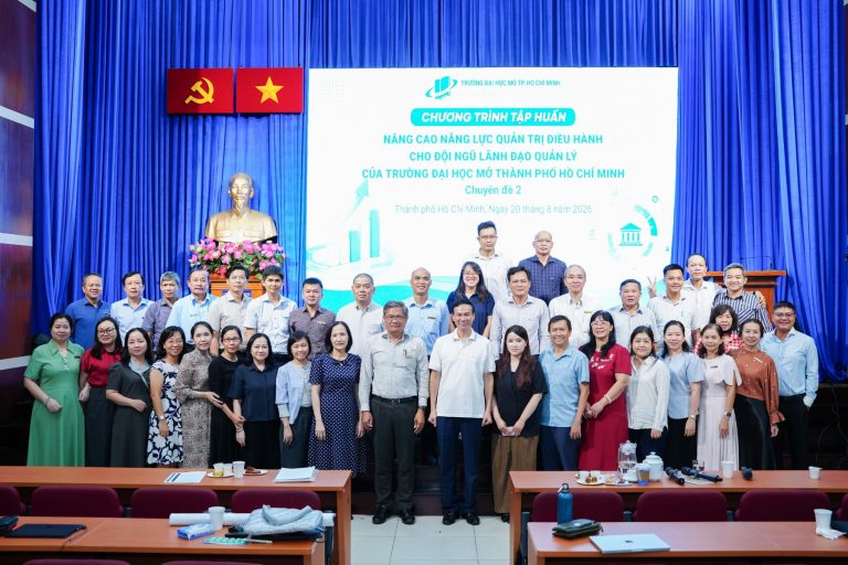 Trường Đại học Mở TP.HCM nâng cao năng lực lập kế hoạch và tổ chức thực hiện chiến lược