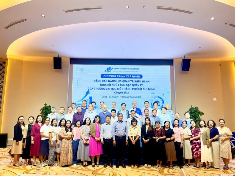 Trường Đại học Mở TP.HCM nâng cao năng lực giải quyết xung đột và phối hợp trong quản trị