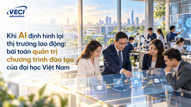 Khi AI định hình lại thị trường lao động: bài toán quản trị chương trình đào tạo của đại học Việt Nam